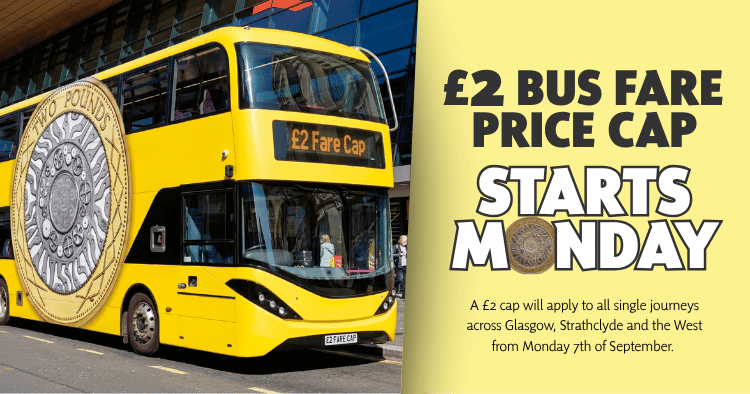 £2 Buds Fare Price Cap - Starts Monday 7 September